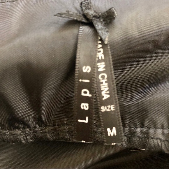 NWOT Lapis Black. Backless, flowing dress. V neckline.  medium - Picture 8 of 10